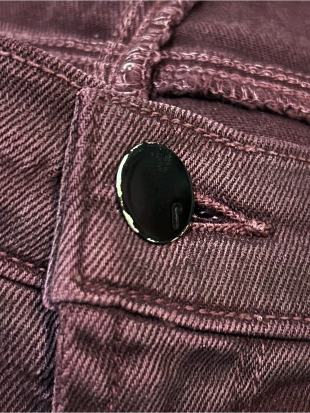 J Brand Super Skinny Pants Jeggings in Lacquered Pinot Wash (purple)- Size 29 - Picture 11 of 13